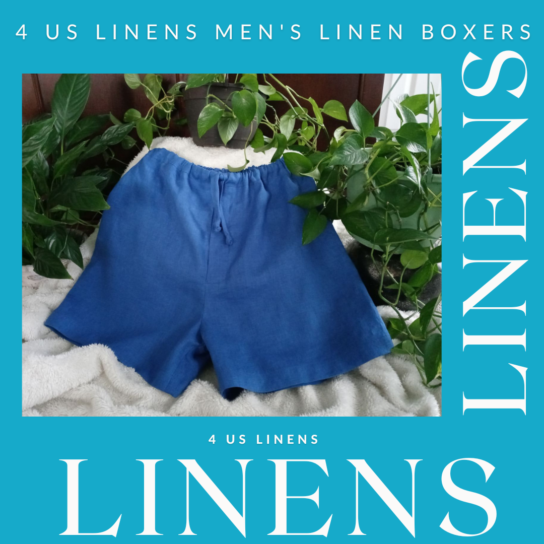 MEN'S LINEN BOXERS