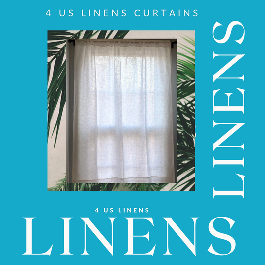 100% LINEN AIRY CURTAINS