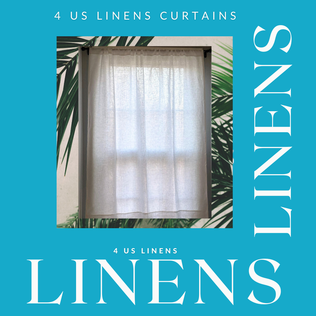 100% LINEN AIRY CURTAINS
