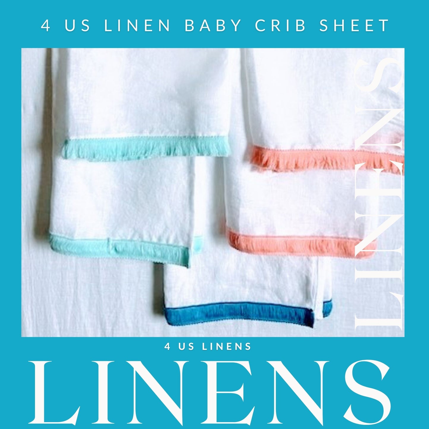 BABY CRIB SHEET SET