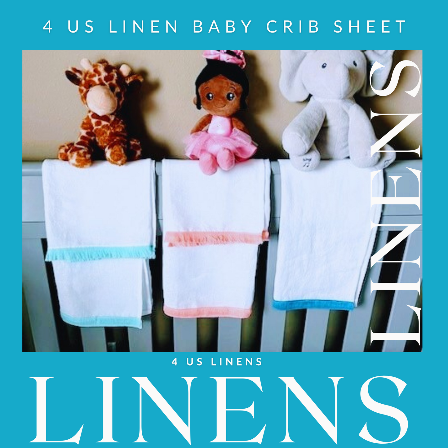 BABY CRIB SHEET SET