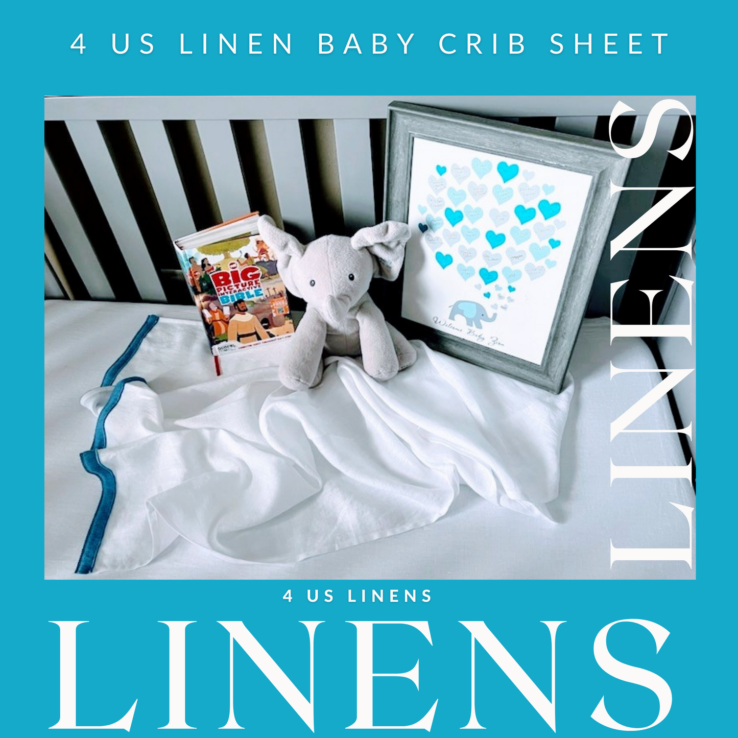 BABY CRIB SHEET SET