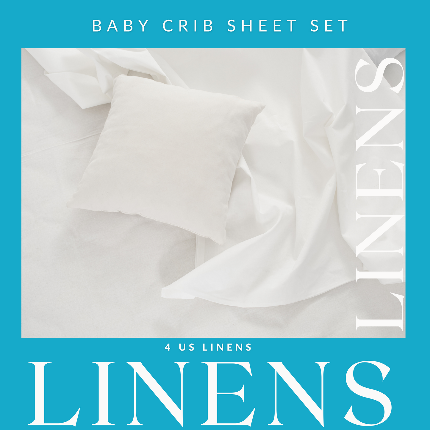 BABY CRIB SHEET SET